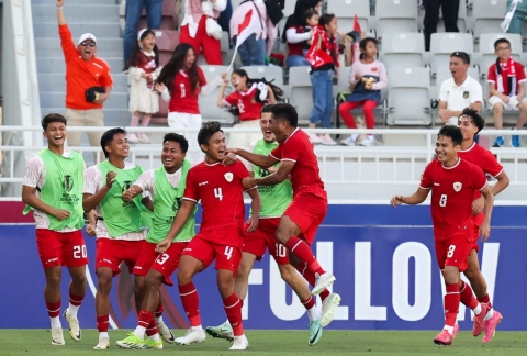 Trực tiếp U23 Indonesia 1-0 U23 Brunei: Chủ nhà quyết thắng đậm