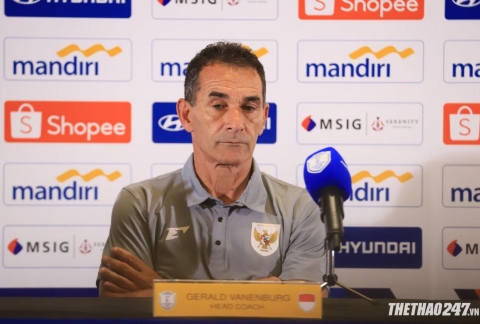 HLV U23 Indonesia: 'Chúng tôi không ngại đá penalty với U23 Việt Nam'