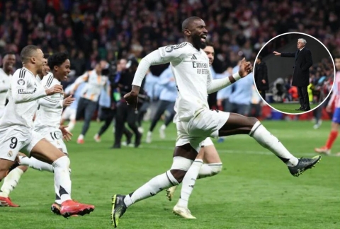 Ancelotti suýt loại Rudiger khỏi danh sách đá penalty của Real Madrid