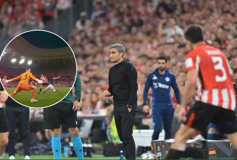 HLV Bilbao: 'Phạt đền là rõ ràng, nhưng thẻ đỏ thì quá nặng'