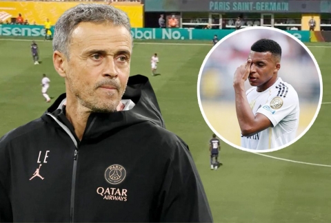 Luis Enrique: 'PSG mạnh hơn khi không có Mbappe'