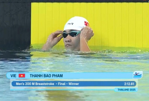 Trực tiếp SEA Games 33 hôm nay 14/12: Bơi Việt Nam tiếp tục giành HCV