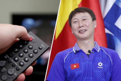 Gia đình HLV Kim Sang-sik tắt tivi khi Việt Nam bị dẫn 0-2