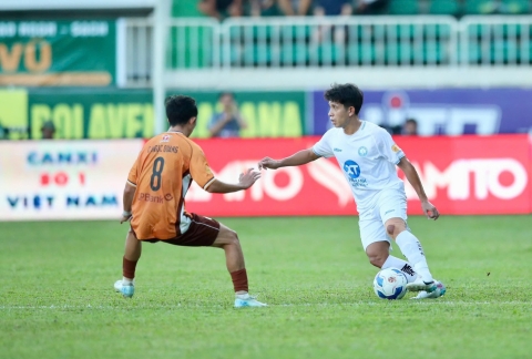 Hòa kiên cường Nam Định, HAGL vẫn đứng đầu bảng V-League