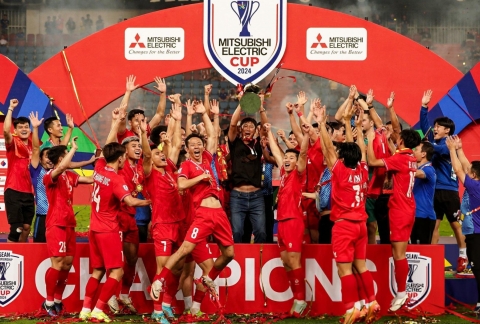 ĐT Việt Nam nhận số tiền thưởng khổng lồ sau AFF Cup