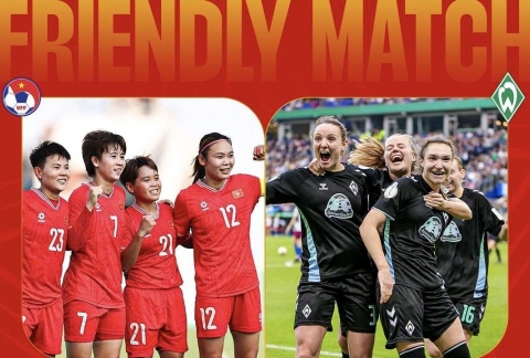 Trực tiếp ĐT nữ Việt Nam vs Werder Bremen: Đã có đội hình