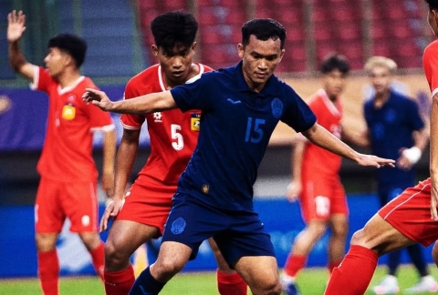 Trực tiếp U23 Campuchia 0-1 U23 Lào: Bất ngờ xảy ra