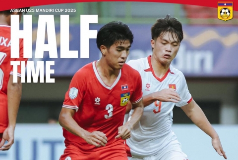 Trực tiếp U23 Việt Nam 1-0 U23 Lào: Chưa có bàn thứ 2
