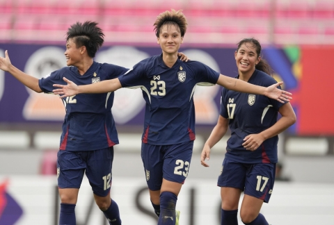 Trực tiếp nữ Thái Lan 5-0 nữ Indonesia: Vỡ trận