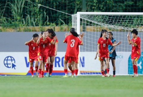 Trực tiếp U20 nữ Việt Nam 5-0 U20 nữ Hồng Kông: Áp đảo