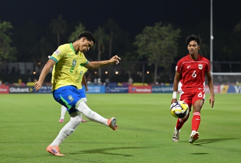 Trực tiếp U17 Brazil 4-0 U17 Indonesia: Áp đảo