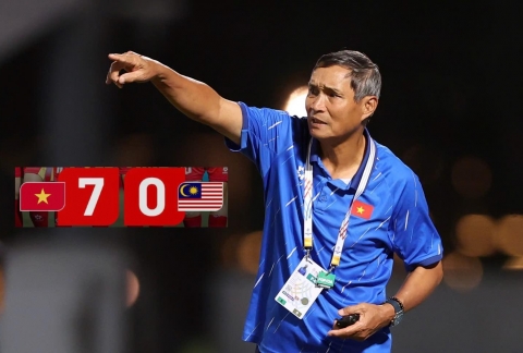 Đại thắng Malaysia 7-0, HLV tuyển Việt Nam vẫn muốn đậm hơn nữa