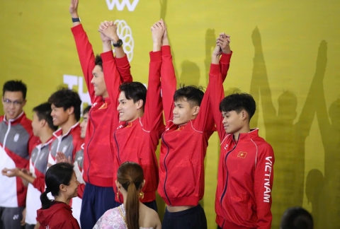 Trực tiếp SEA Games 33 hôm nay 12/12: Huy Hoàng thể hiện đẳng cấp
