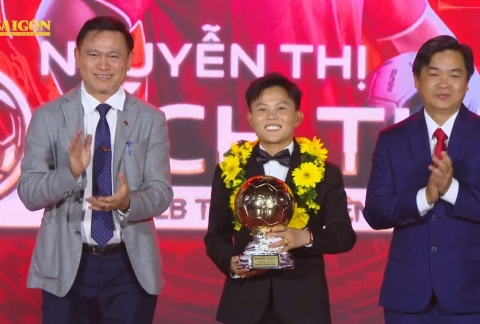 Trực tiếp Lễ trao giải Quả bóng vàng Việt Nam 2025: QBV nữ cho Bích Thùy