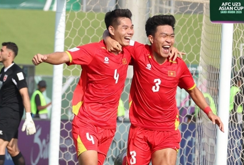 AFC vinh danh 1 ngôi sao U23 Việt Nam sau trận thắng Jordan