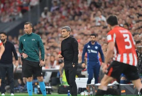 HLV Bilbao: 'Phạt đền là rõ ràng, nhưng thẻ đỏ thì quá nặng'