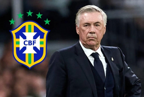Carlo Ancelotti chính thức trở thành HLV trưởng ĐT Brazil