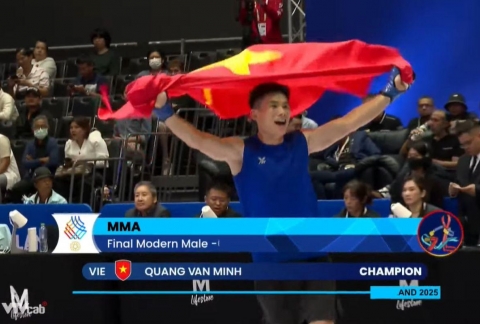 MMA Việt Nam thưởng 200 triệu cho nhà vô địch SEA Games