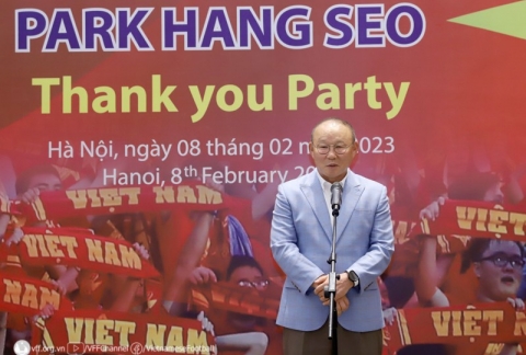 VFF làm điều đặc biệt cuối cùng để vinh danh HLV Park Hang Seo