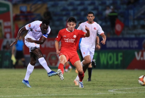 Trực tiếp Viettel 0-0 Hải Phòng: Nhập cuộc hấp dẫn