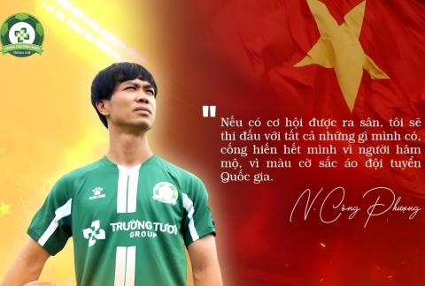 Công Phượng nói thật lòng về việc trở lại ĐT Việt Nam