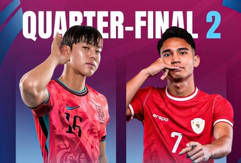 Trực tiếp U23 Indonesia 0-0 U23 Hàn Quốc: Tiến vào bán kết