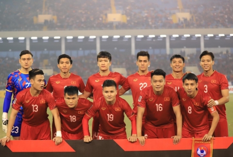 ĐT Việt Nam thuộc nhóm số 1 tại AFF Cup 2024