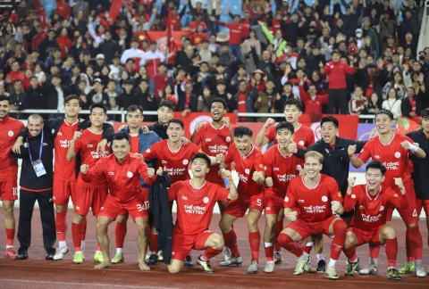 Thể Công Viettel vô địch lượt đi V-League 2024/25