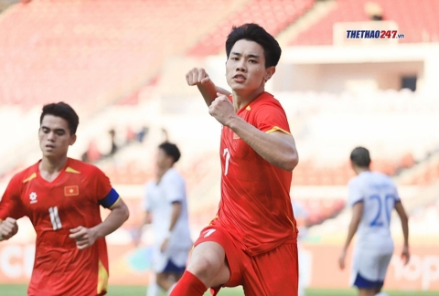 Trực tiếp U23 Việt Nam 1-1 U23 Philippines: Đình Bắc nổ súng