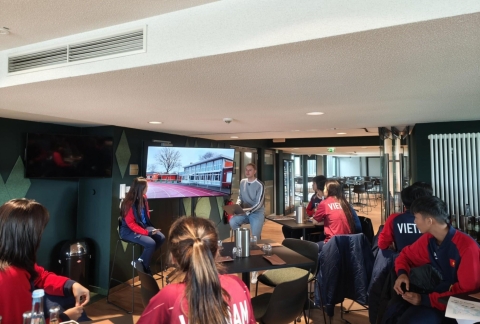 Video: U17 nữ Việt Nam bắt đầu chặng tập huấn thứ 2 tại Đức