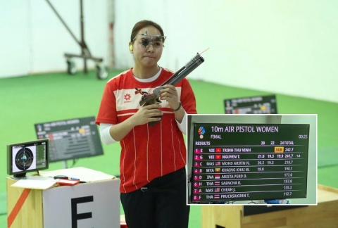 Thu Vinh hé lộ bí quyết sau cú đúp HCV và phá kỷ lục SEA Games