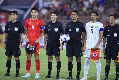CHÍNH THỨC: Lộ diện trọng tài bắt chính trận U23 Việt Nam vs U23 Jordan