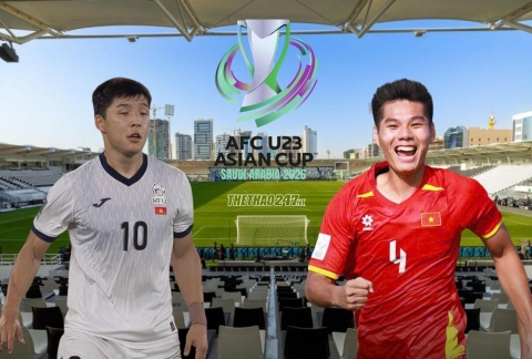 U23 Kyrgyzstan nhận tin cực vui trước đại chiến U23 Việt Nam