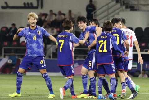 Trực tiếp U23 Qatar 0-1 U23 Nhật Bản: Niềm vui đến sớm
