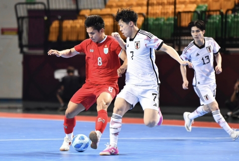 Trực tiếp futsal Thái Lan 1-0 Trung Quốc: Khai thông bế tắc