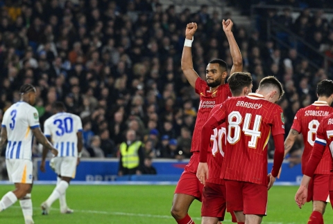 Gakpo tỏa sáng, Liverpool thắng kịch tích Brighton