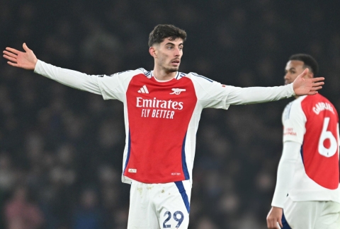 Trực tiếp Arsenal vs Dinamo Zagreb: Havertz lĩnh xướng hàng công