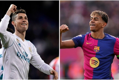 Yamal cân bằng thành tích của Ronaldo trong 9 năm tại Real