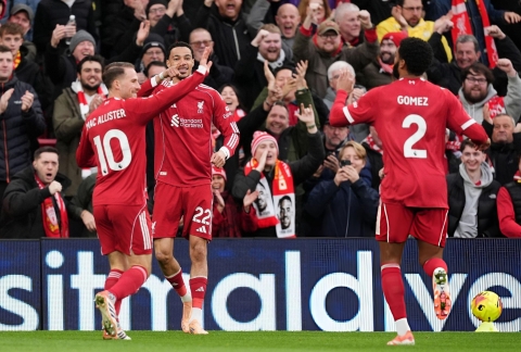 Trực tiếp Liverpool 1-0 Brighton: Bàn thắng sớm