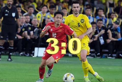 Truyền thông xác nhận 100% Malaysia bị xử thua 0-3 Việt Nam