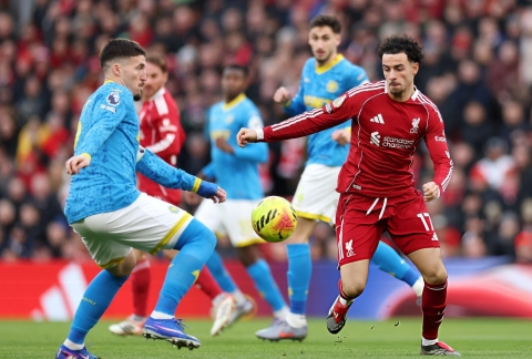Trực tiếp Liverpool 0-0 Wolves: Chủ nhà ép sân
