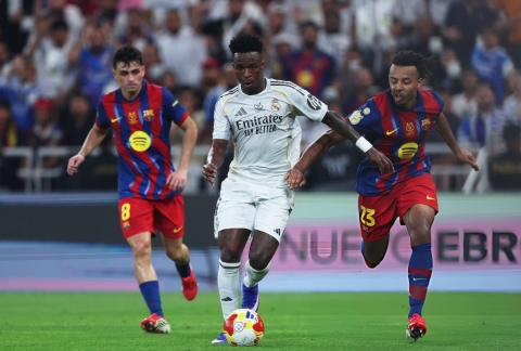 Trực tiếp Barcelona 3-2 Real Madrid: Đẳng cấp Raphinha