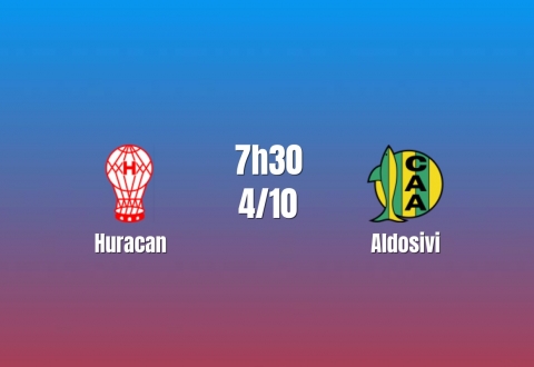 Nhận định Huracan vs Aldosivi: Khách đang bay cao