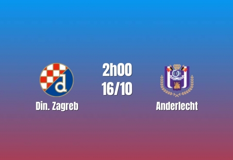 Nhận định Din. Zagreb vs Anderlecht: Điểm tựa Maksimir