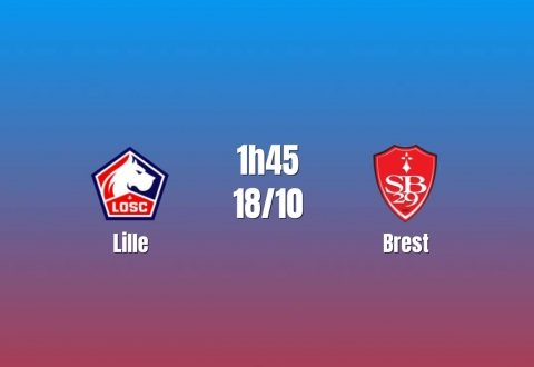 Nhận định Lille vs Brest: Tận dụng Pierre-Mauroy