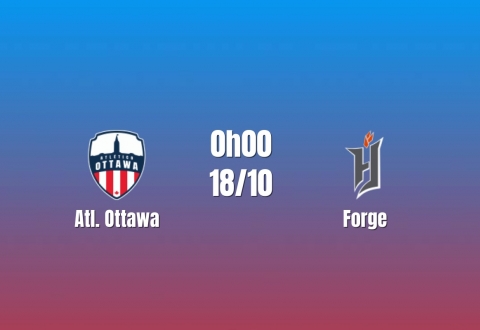 Nhận định Atl. Ottawa vs Forge: Màn so tài đỉnh cao, 0h00 ngày 18/10/2026