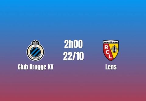 Nhận định Club Brugge KV vs Lens: Đối đầu cân bằng
