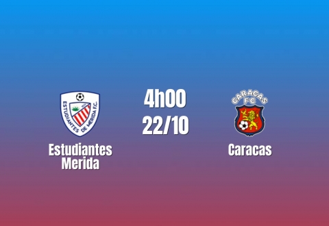 Nhận định Estudiantes Merida vs Caracas: Cuộc chiến căng thẳng