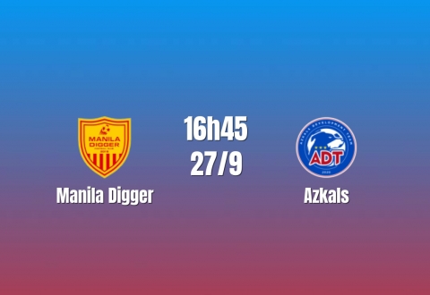 Nhận định Manila Digger vs Azkals: Chênh lệch đẳng cấp