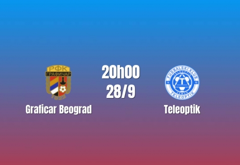 Nhận định Graficar Beograd vs Teleoptik: Giằng co hấp dẫn